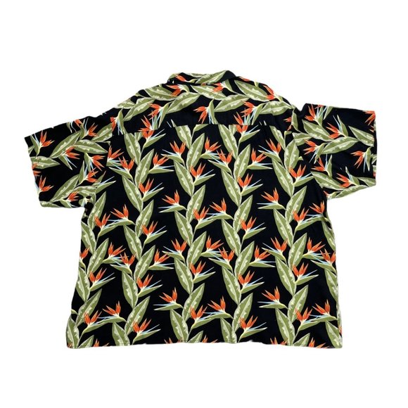 % Puritan Men's Floral Button Down Sz 3XL - Picture 6 of 10